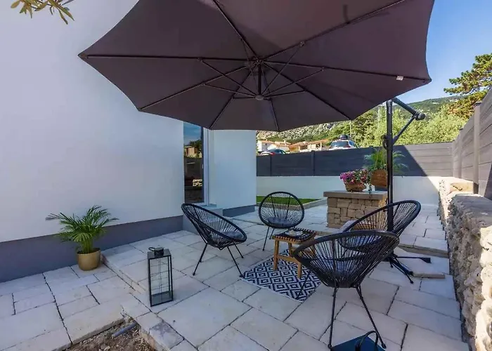 Villa In - Insel Krk 45221 Baška